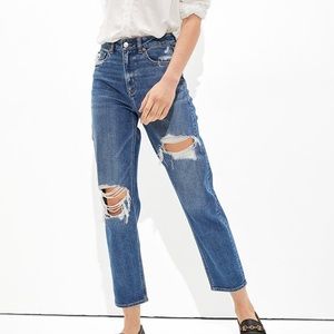 AE Stretch Mom Straight Jean